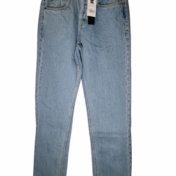 DC Shoes Mens Blue Relaxed Straight Jeans Size 28 - Picture 1 of 9